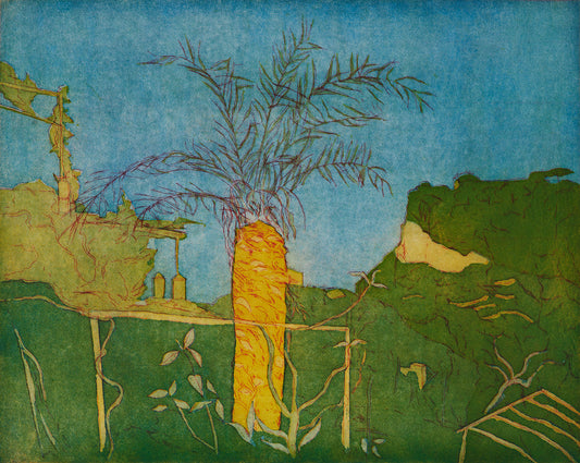 På San Cataldo. Cerulean. Italien