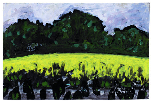 Ved Klarskovgaard. 2021. Blæk og akvarel på papir. 12,5 x 19 cm.