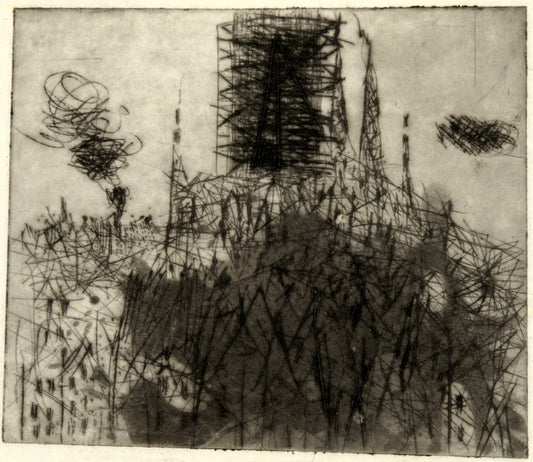 Gasværket i Haag. Marts