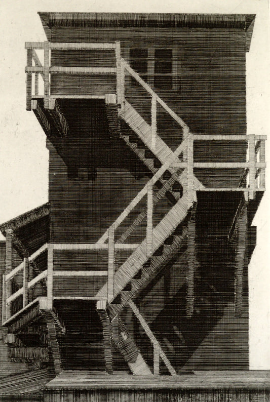 Kulsilo med trappe (Islands Brygge)