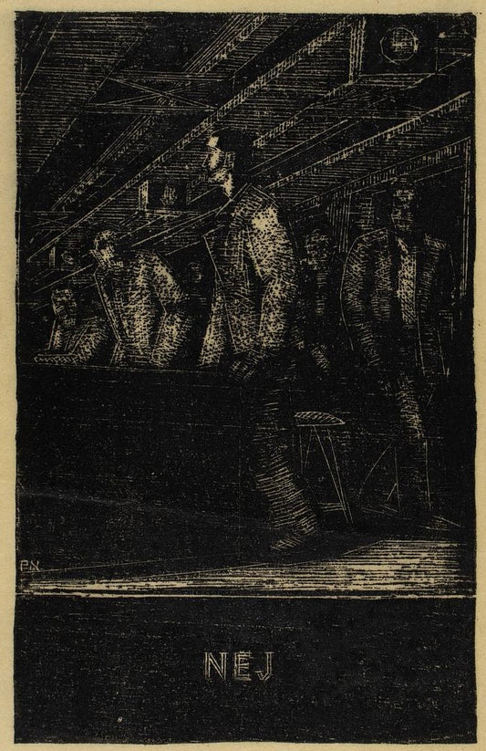 Antikrigsbilleder. Nej