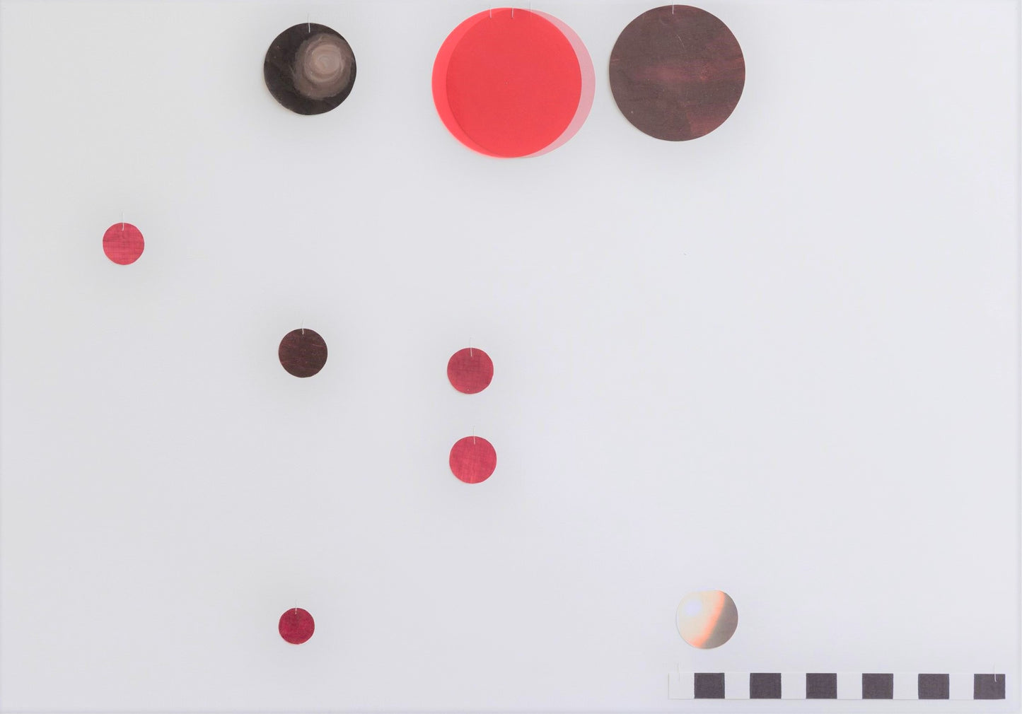 17. Hængecollage, 2020. 70 x 100 cm. 8.000 kr.