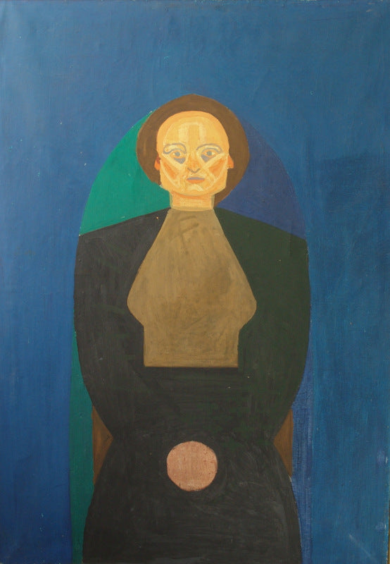 Blåt portræt (Karen-Margrete)