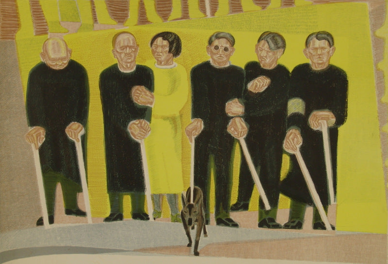 Studie til "Krigsblinde"