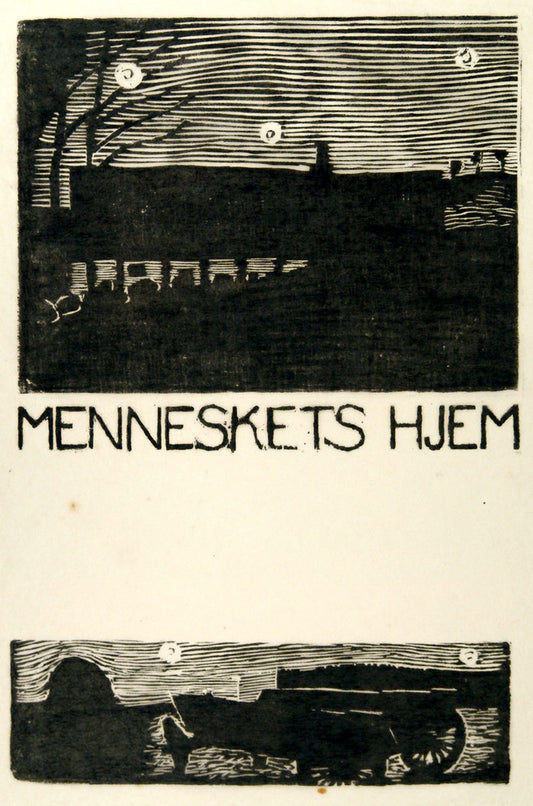 Illustration til "Menneskets hjem"