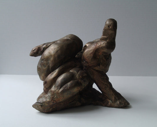 Uden titel (siddende figur)