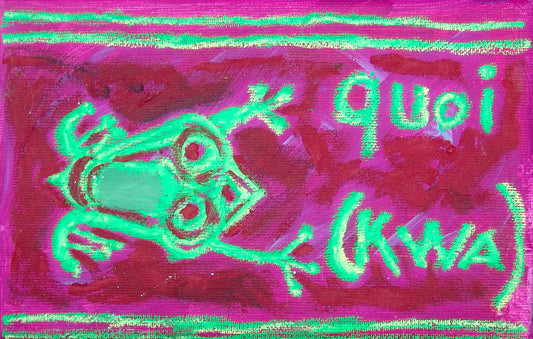 Hvorfor er det altid mig, Quoi