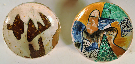 Tv: Uden titel. 6/11-1949 og th: Lyngby 11/11-1950