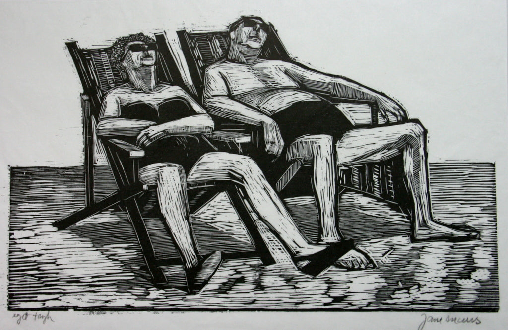 Turister i liggestol