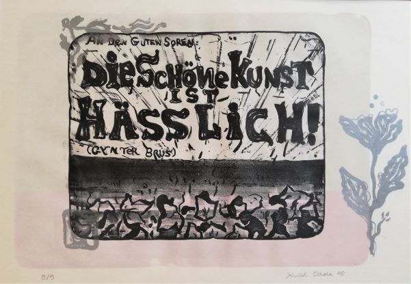 Die Schöne Kunst ist Hasslich!