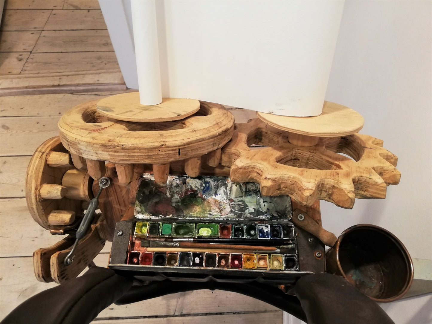 "Forbipasserende landskaber" (detalje)