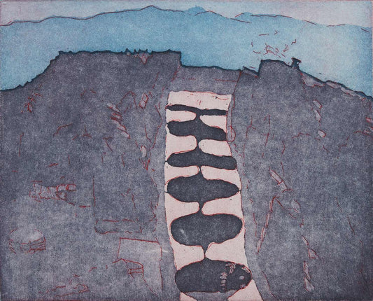 Mosaik. Grå. Livias Villa. Prima Porta. Italien