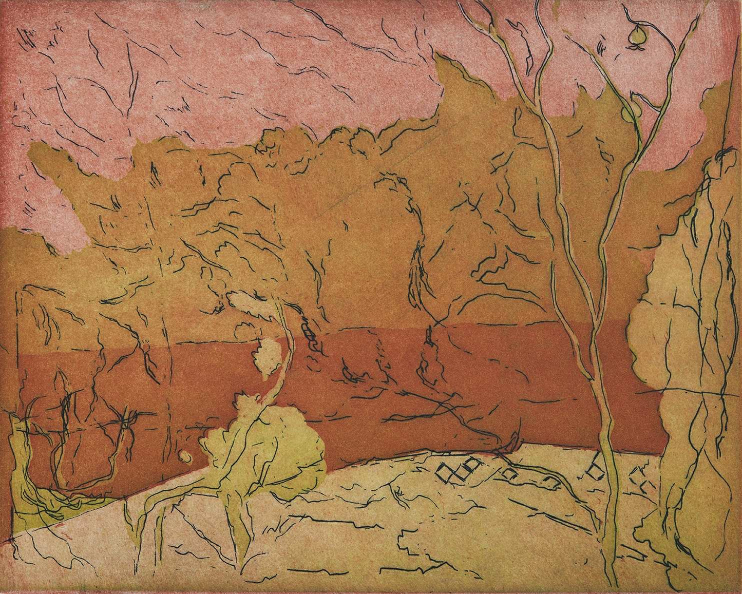 Lille have. Grøn. Livias Villa. Prima Porta. Italien