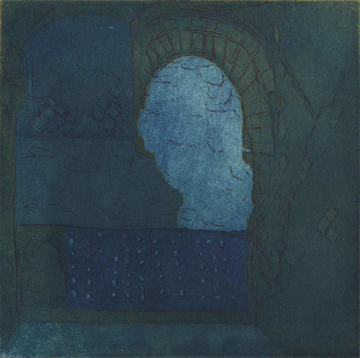 Porten. Livias Villa. Prima Porta. Italien