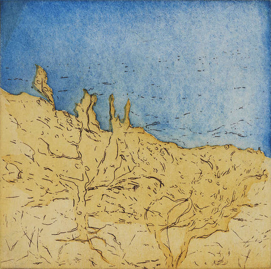 Bokul. Rå sienna. Bornholm