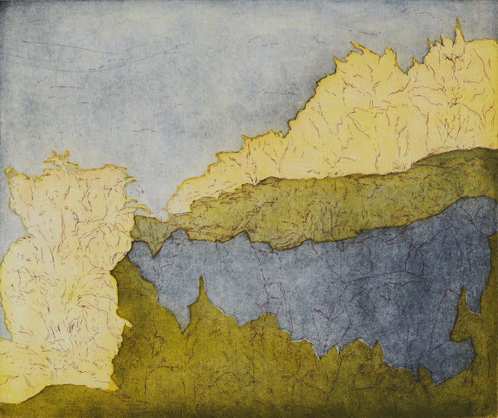 I klipperne. Grå. Bornholm