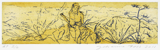 Pige der spinder. Etiopien 2011