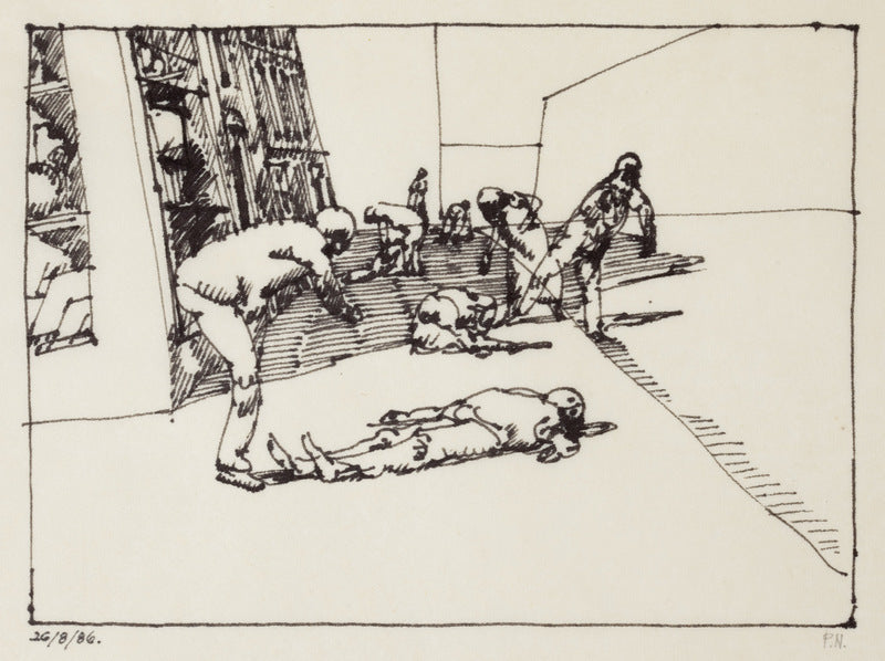 Mennesker på en gade