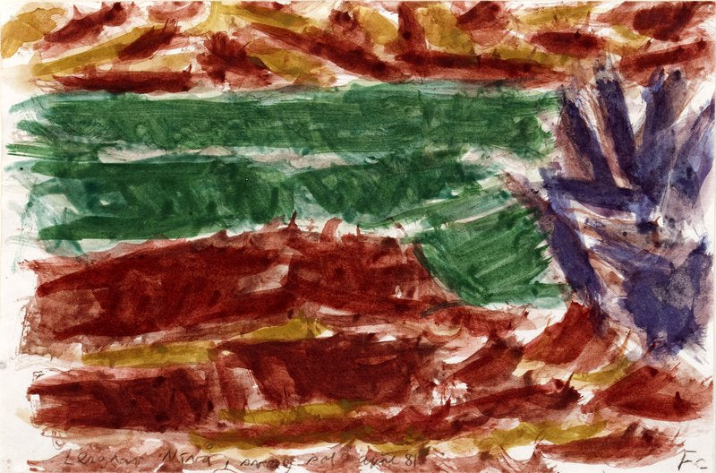 Lergrav. Nivå. Svag sol