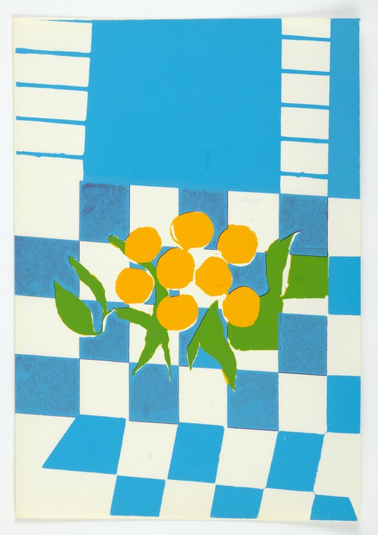 Blåternet dug. Cypern