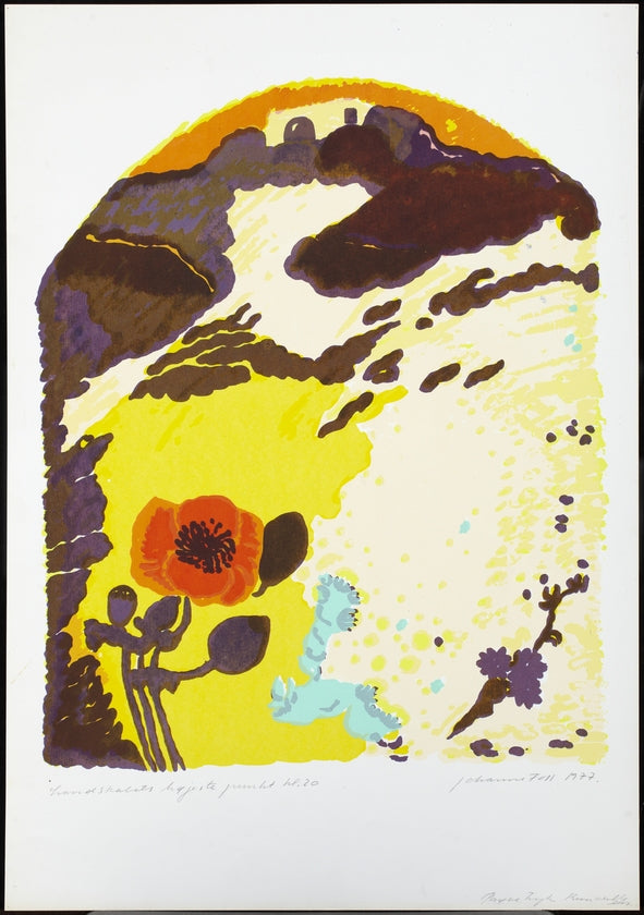 Landskabets højeste punkt. Kl. 20. Italien