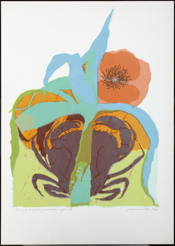 Landkrabbe passerer vejen II