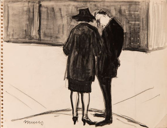 Fra skitsebøger: Folk på gaden