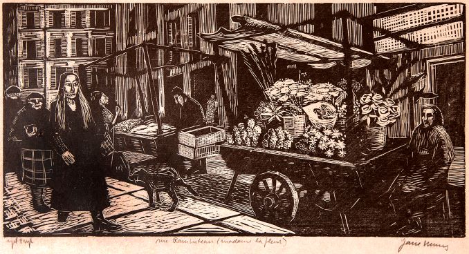 Rue Ramputeau. Mme (La fleur)