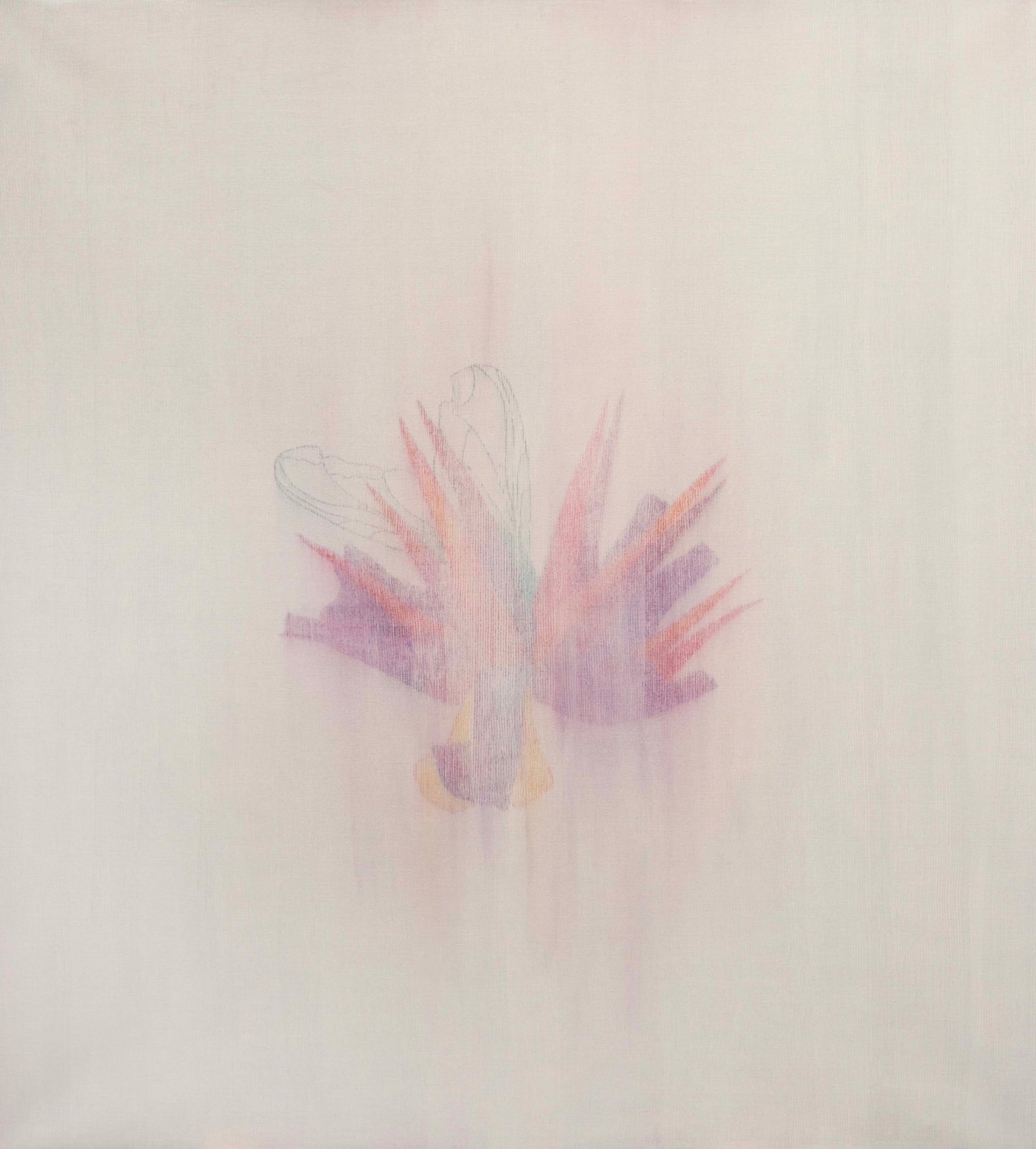 Blomsterstand med flue