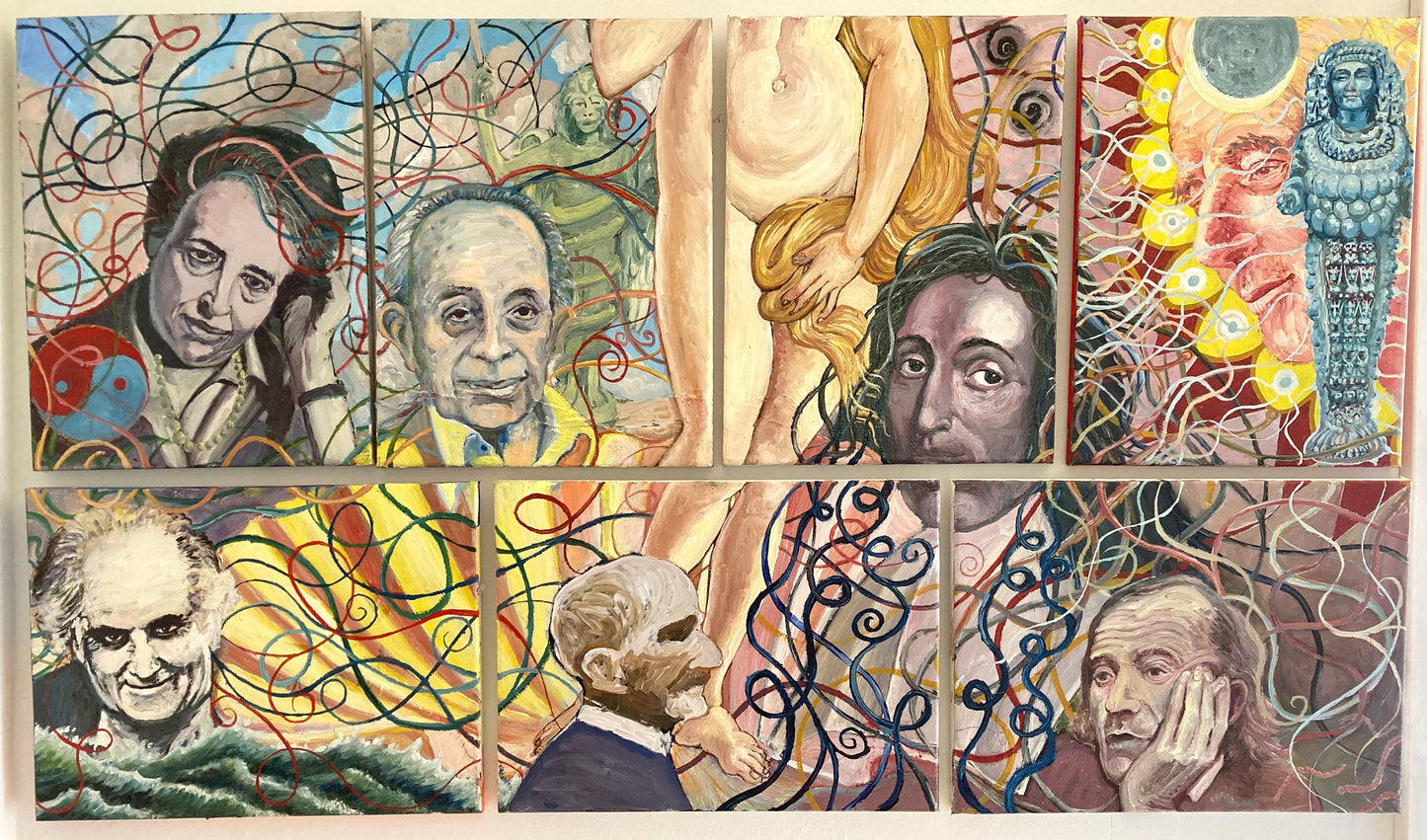 Fire elementer, tre guder og syv filosoffer