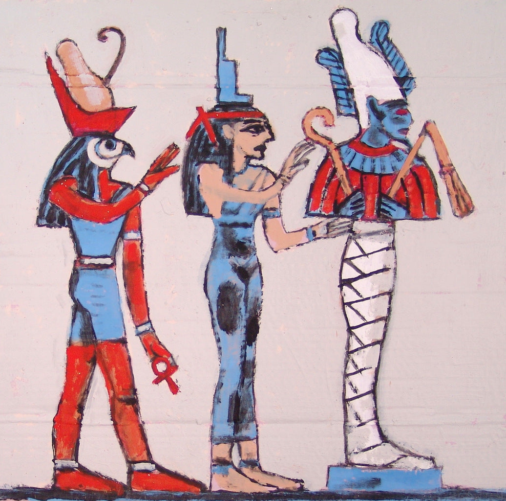 Horus, Isis, Osiris