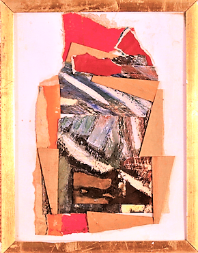 Collage, 1974, 23x18 cm.(Kat. 21)